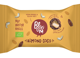 Blooom Nut butter balls amande coco avec coeur crémeux bio 32g - 2806